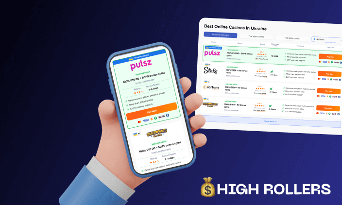 Sign-up for a High-Roller Casino Site